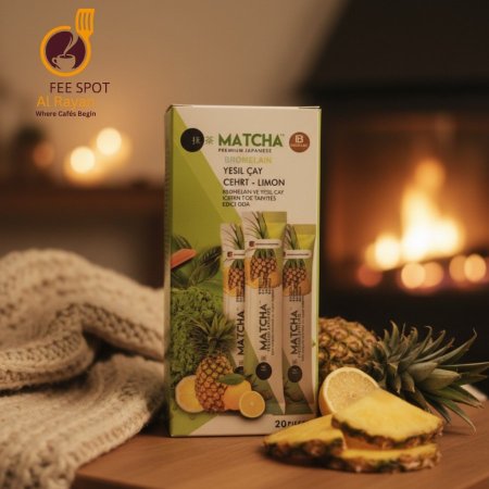 شاي الماتشا اناناس